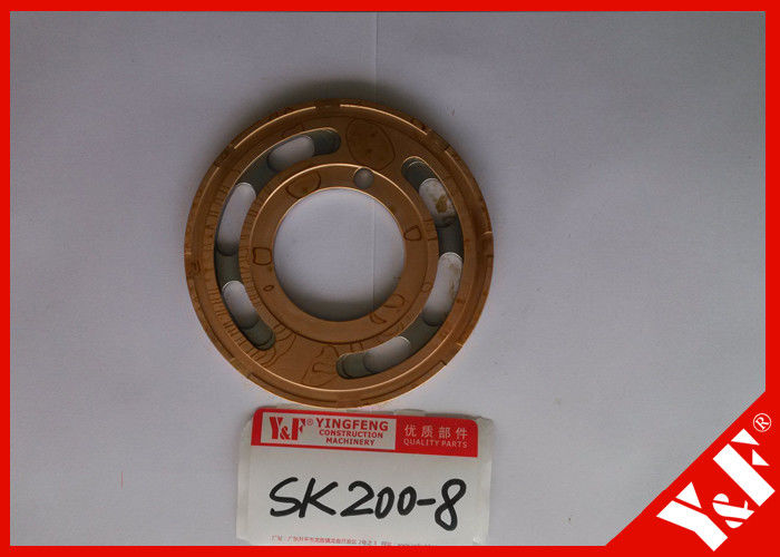 Kobelco Parts Valve Plate For Sk200 8 Travel Motor Hydraulic Motor Parts