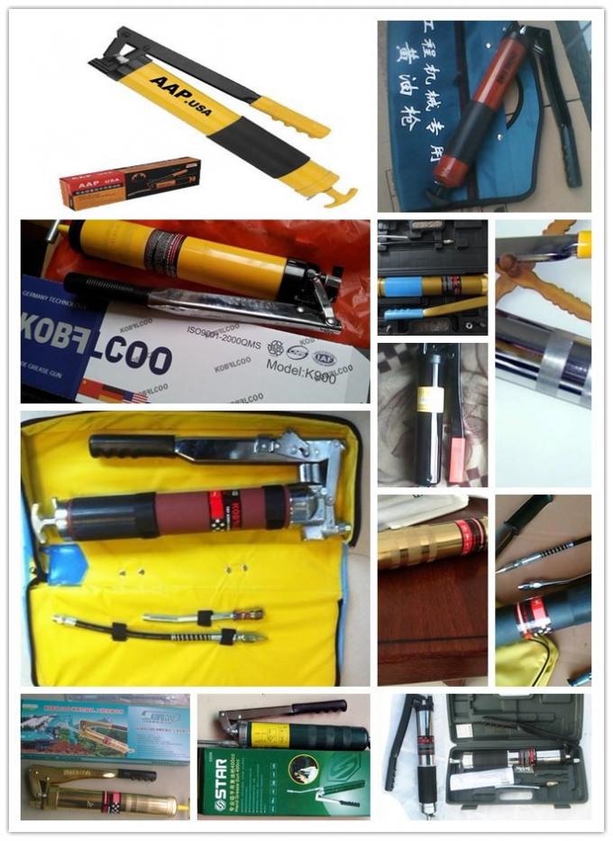 Komatsu Hitachi Kato Cordless Grease Guns Pistol Grip Sets with Double