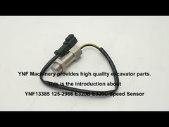 Excavator speed sensor