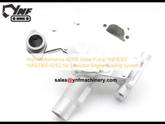 High-Performance 4D106 Water Pump YNF16302 YM123900-42102 for Excavator Engine Cooling System