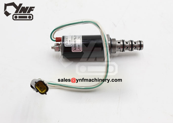 Buy Mild Steel Kobelco 2436U1240F1 Solenoid Valve For Excavator Parts online manufacture