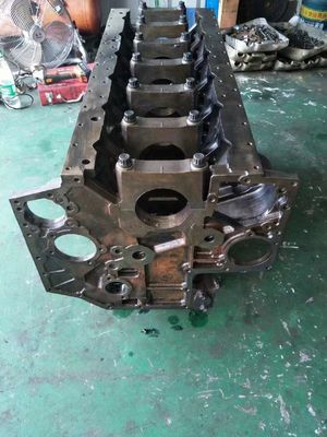 Buy EXCAVATOR Spare Parts Engine Parts For Komatsu SAA6D140E-5 ENGINE CYLINDER BLOCK online manufacture