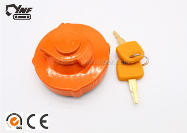 Buy YNF02219 Casting Iron Excavator Engine Parts Diesel Fuel Tank Cover Orange Color online manufacture