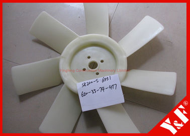 Buy OEM Kato Kobelco SK200-5 6D31 ME018185 Engine Excavator Spare Parts Engine Plastic Cooling Fan Blade online manufacture