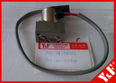 Buy 702-21-55701/ 4148012 Komatsu Excavator Parts PC200 - 7 Hydraulic Main Pump Solenoid Valve online manufacture