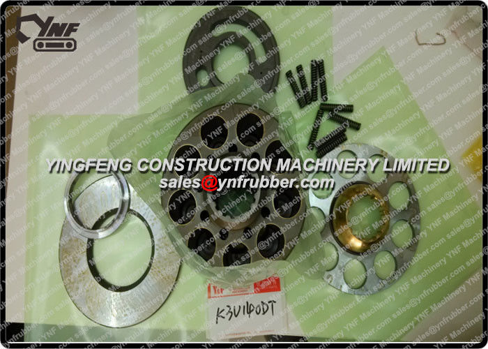 Kawasaki Excavator Hydraulic Parts Swash Plate cylinder block  K3V140dt