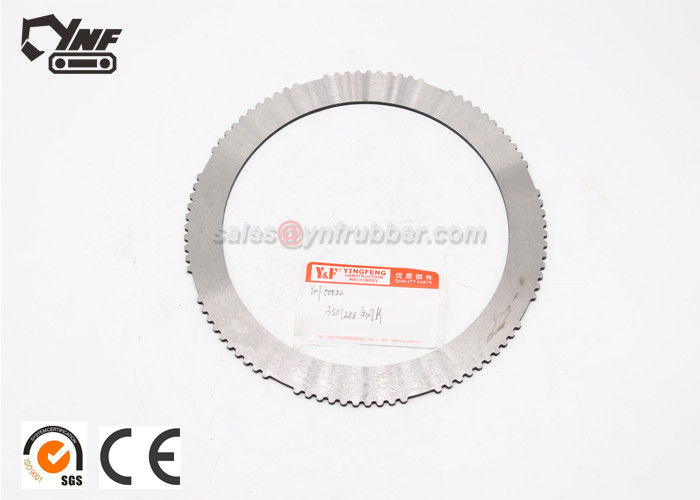 Silvery Excavator Spare Parts Brake Friction Plate 3501288 For Hitachi Steel Disc