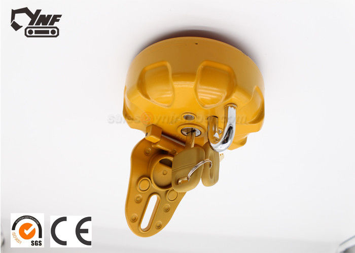 Yellow Color Excavator Components / SH Diesel Fuel Tank Cover YNF02222