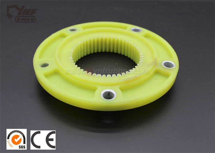 Yellow Color Excavator Coupling Flange Of 150*50 Size Long Life