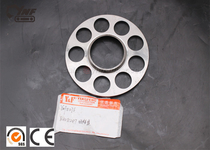 Excavator Hydraulic Part YNF01176 K3V112DT Set plate ,silvery