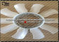 Plastic Radiator Cooling Motor Fan Blades For Excavator Cat 320D