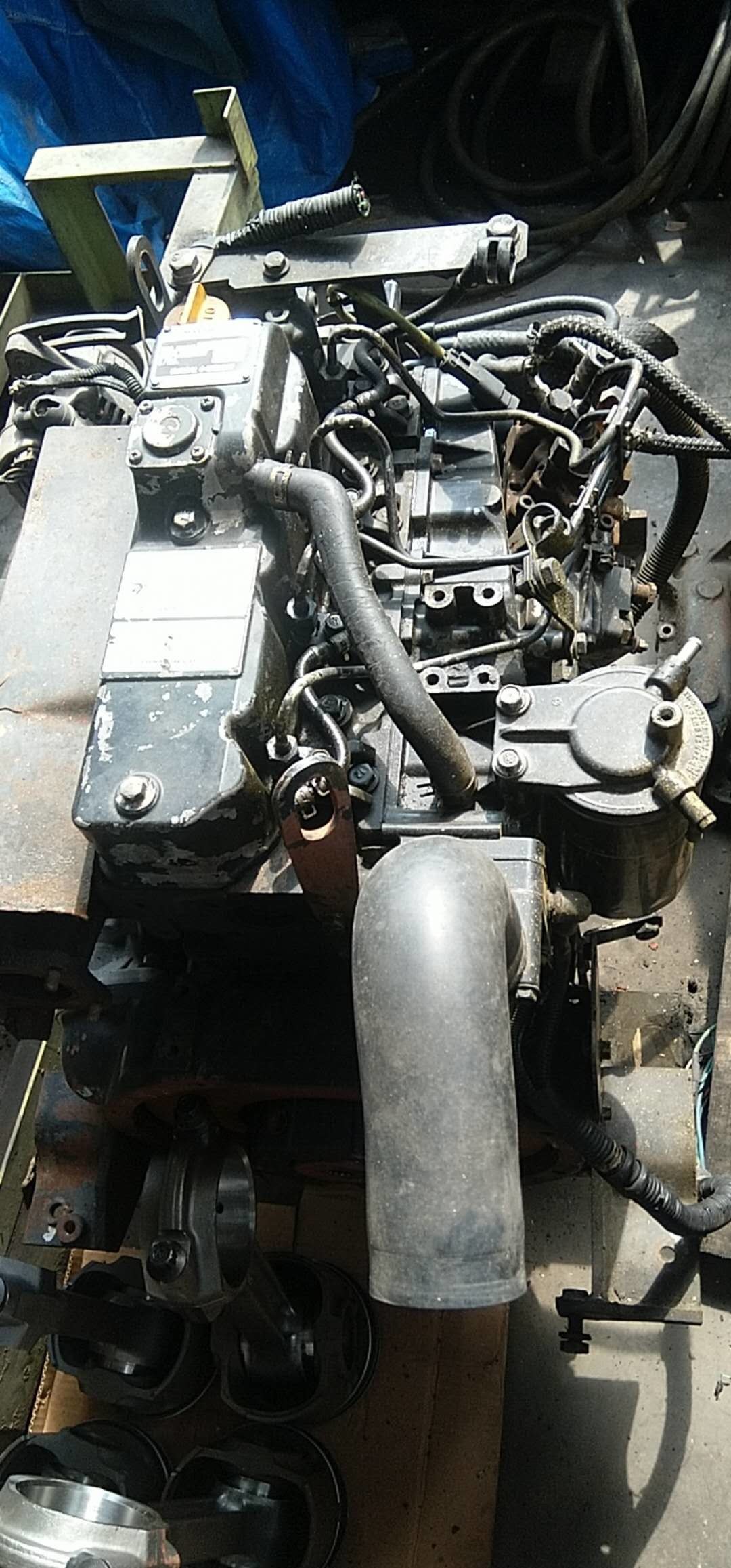 4D88E Excavator Engine Parts For Yanmar ENGINE ASSEMBLY USED ENGINE