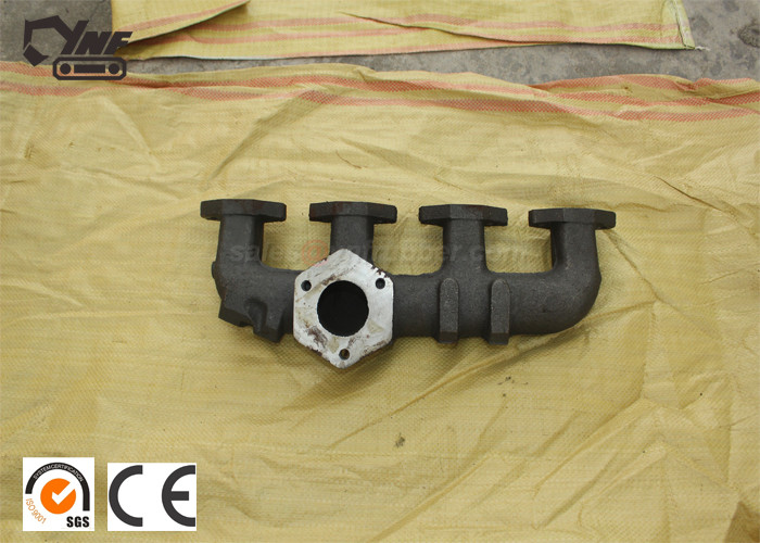 Sivler Color 4D31 Diesel Engine Exhaust Manifold Cast Iron Material