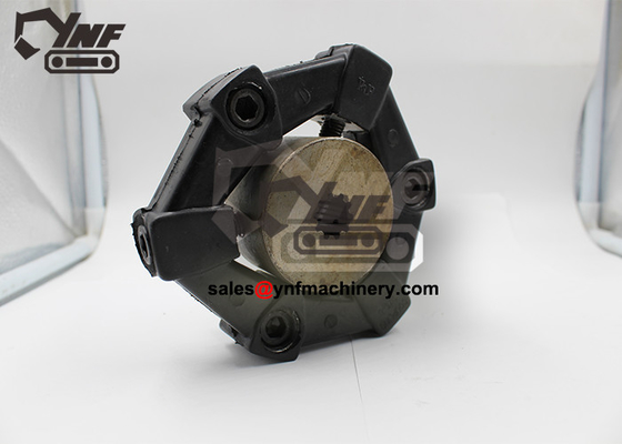 Helical Excavator Hydraulic Pump Coupling Durable Usable Natural Rubber Coupling