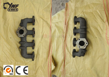 Sivler Color 4D31 Diesel Engine Exhaust Manifold Cast Iron Material