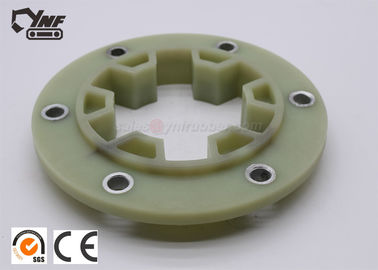 Durable Excavator Coupling For Green / Black Color 195*6 Flange CE Certifiion